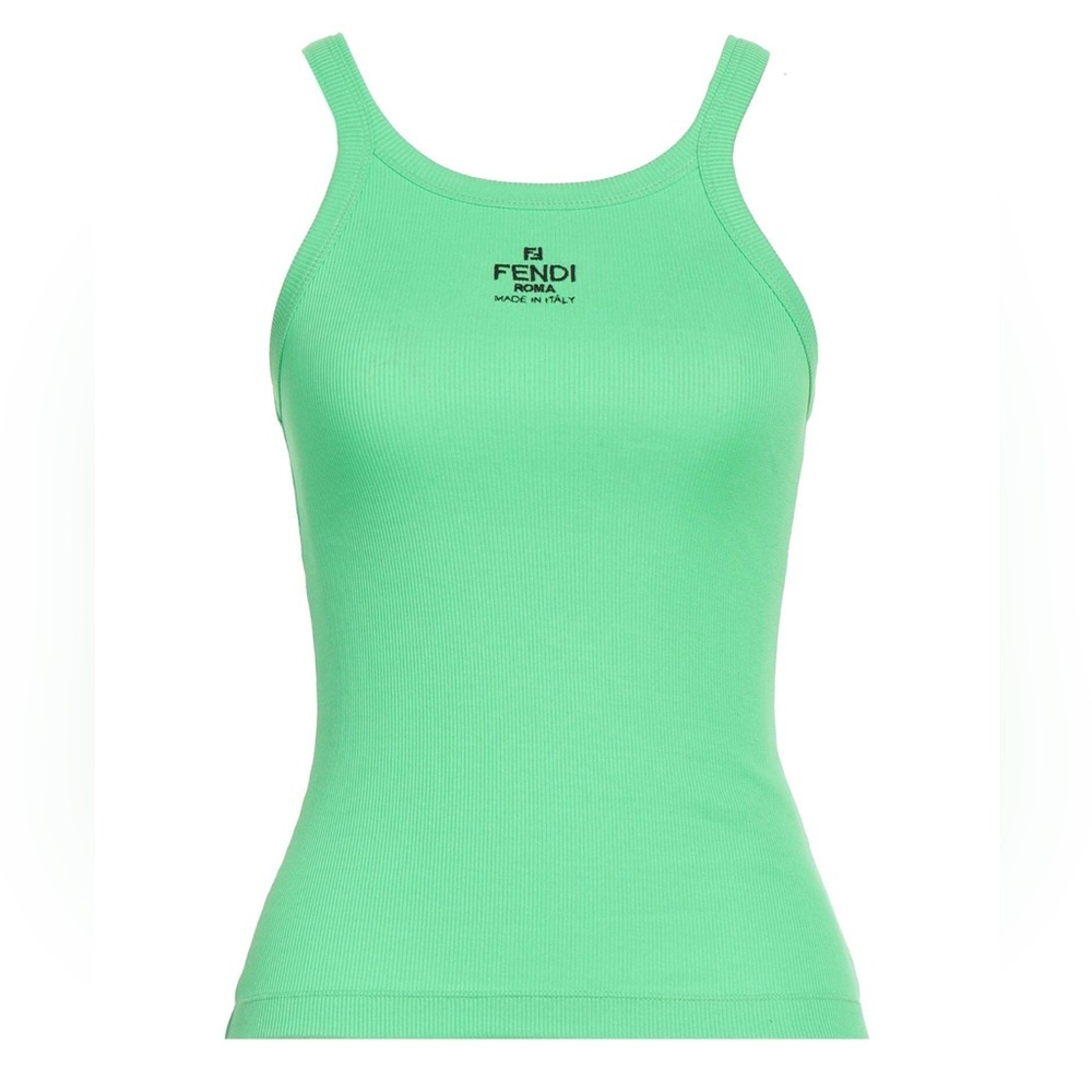 AUTHENTIC FENDI GREEN TANK TOP
